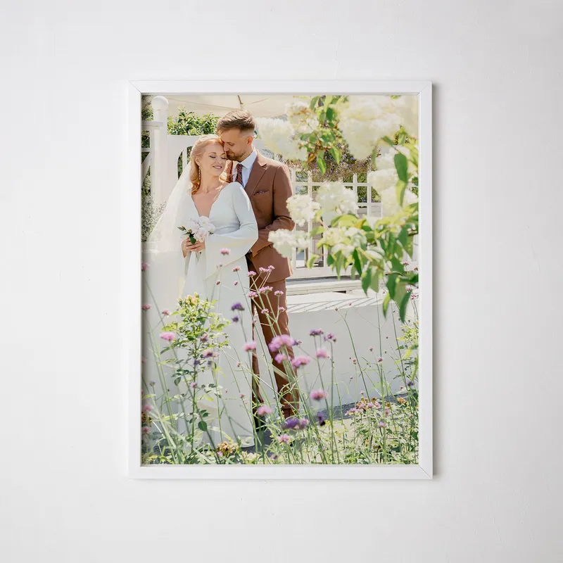 Personalized Self Adhesive Wall Frame for Photos 11.75 x 15.75 inches