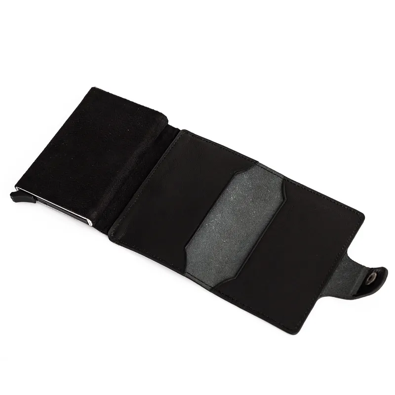 Personalized Signature Design Automatic Buckle Wallet with Name