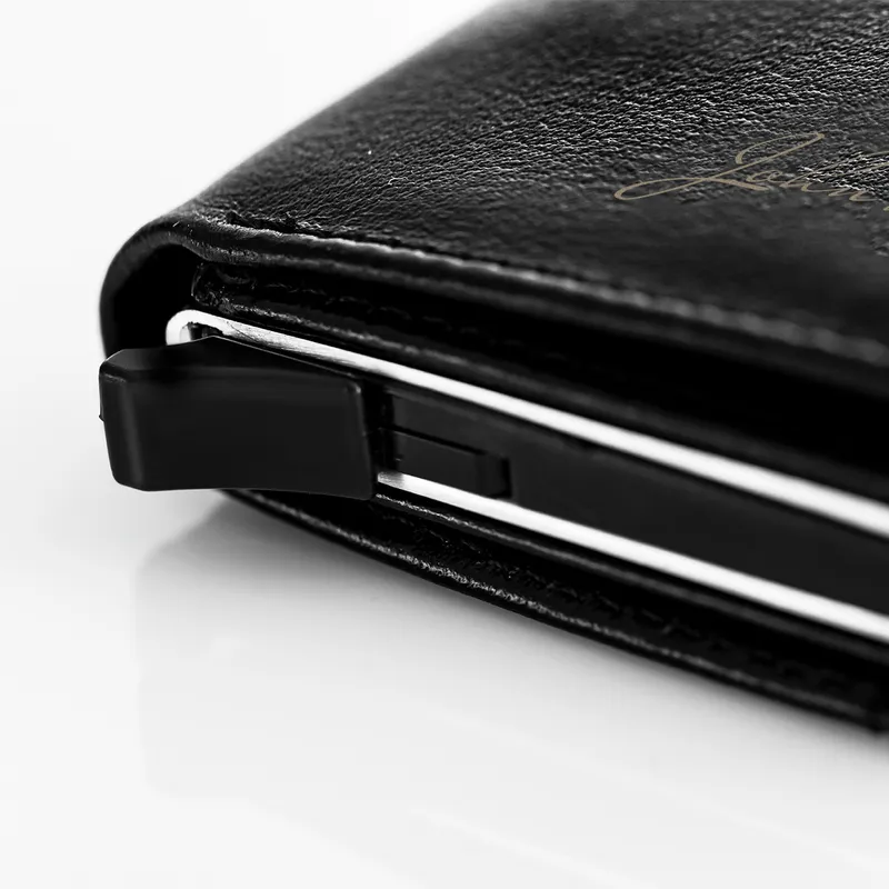 Personalised Men's Genuine Leather Wallet with Engraving