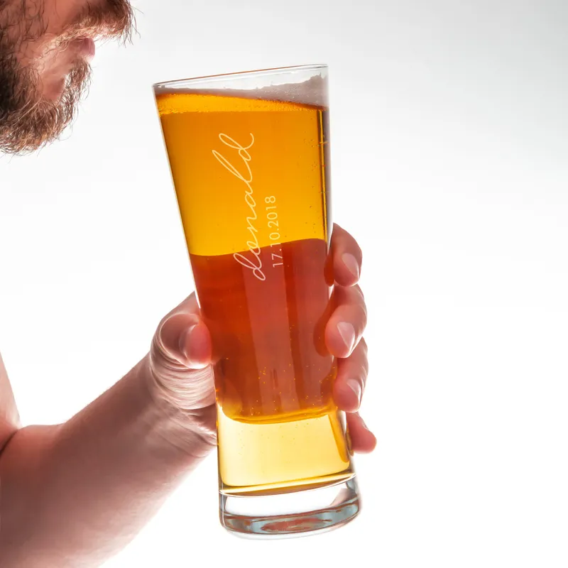 Personalized Signature Design Prague Beer Mug