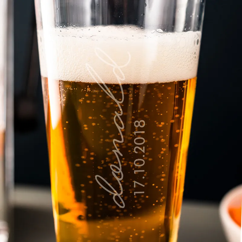 Personalized Signature Design Prague Beer Mug