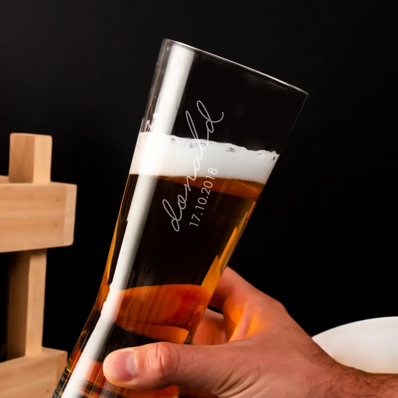 Personalized Signature Design Prague Beer Mug