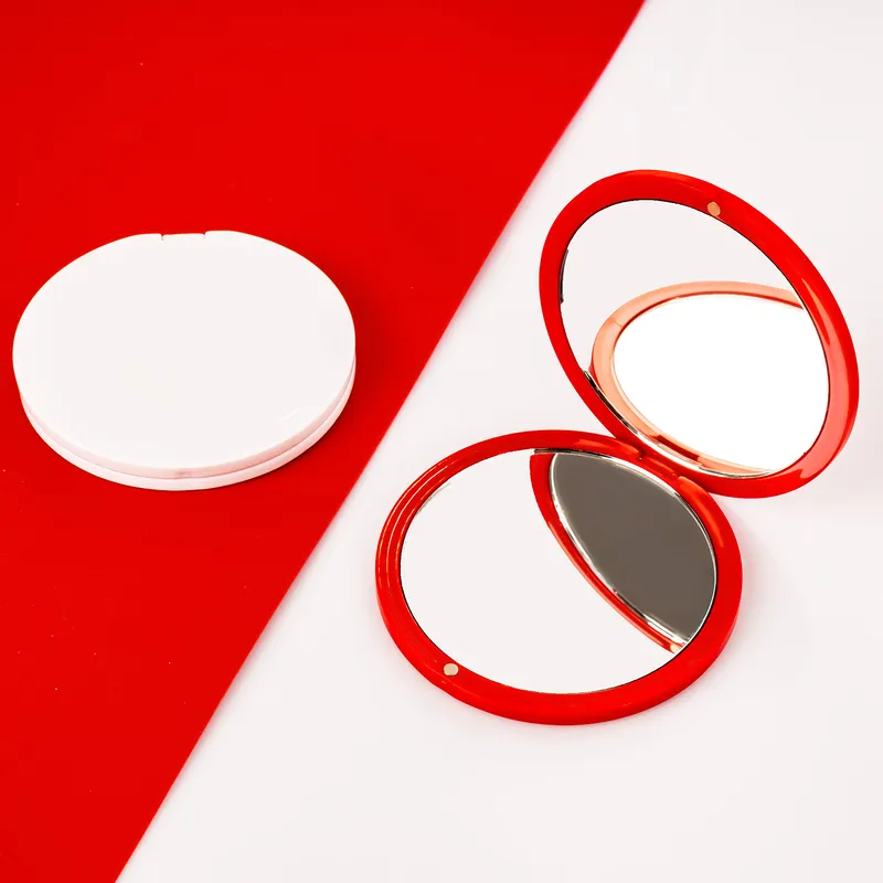 Personalized Signature Round Pocket Mirror