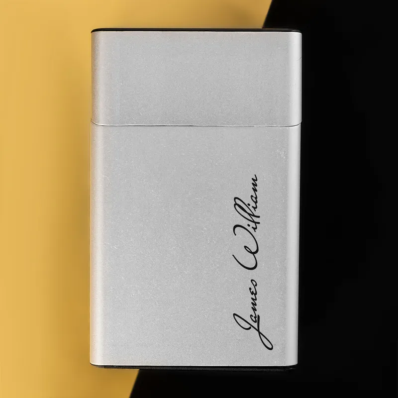 Personalized Signature Style Metal Box