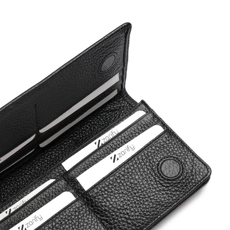 Personalized Silver Embossed Wallet for Travelers Gift