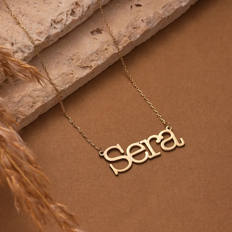 Personalized Silver Name Necklace