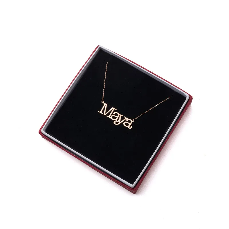 Personalized Silver Name Necklace