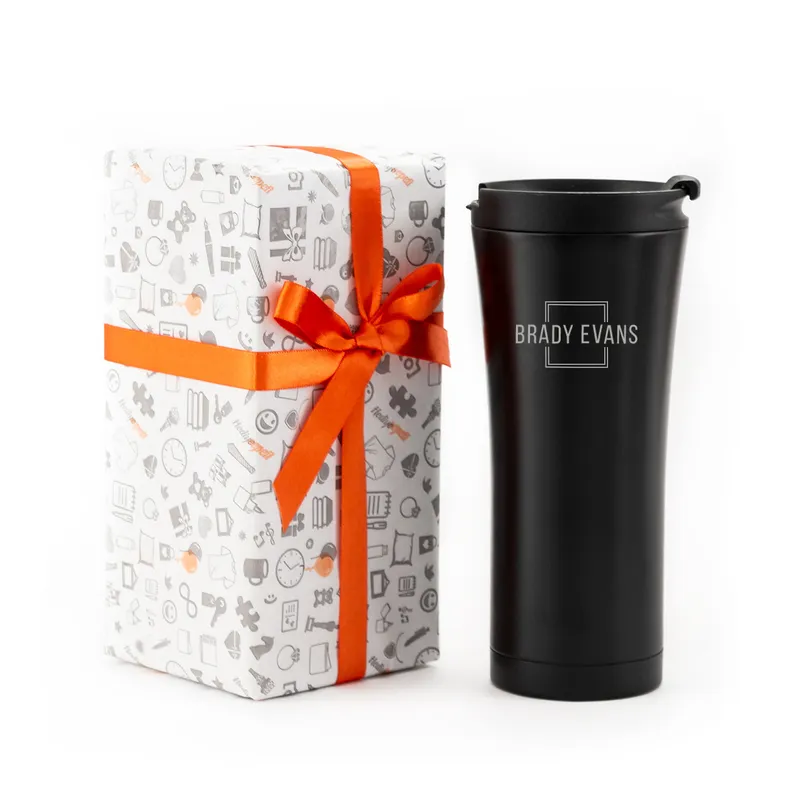 Personalised Stainless Steel Thermos with Custom Engraving