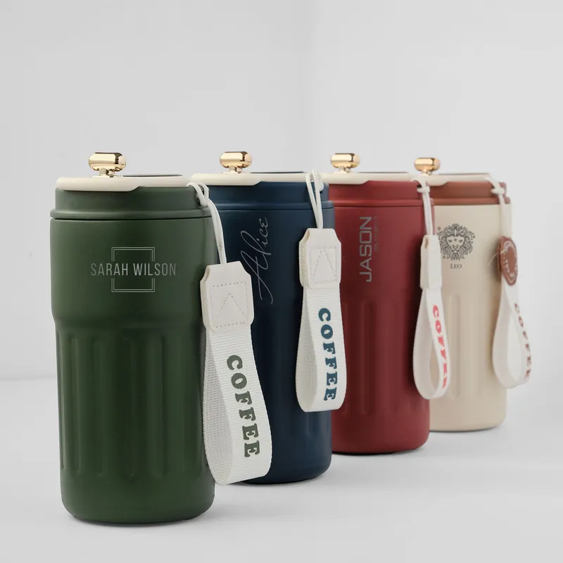 Personalized Smart Temperature Coffee Tumbler