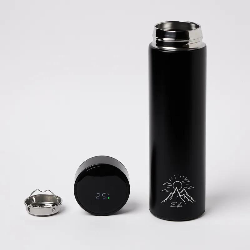 Personalized Smart Temperature Display Thermos