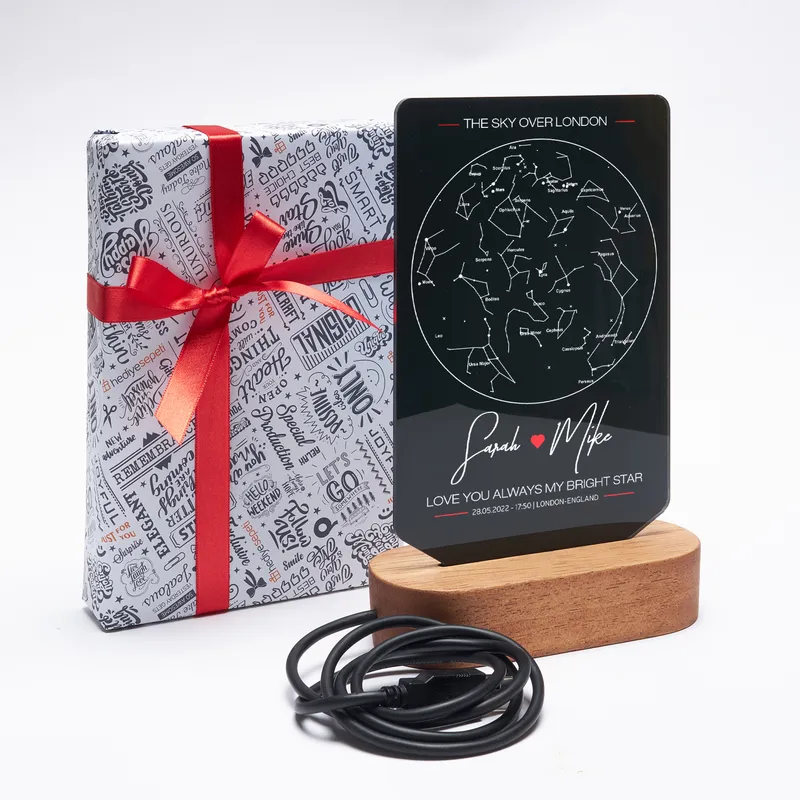 Personalized Star Map Led Light