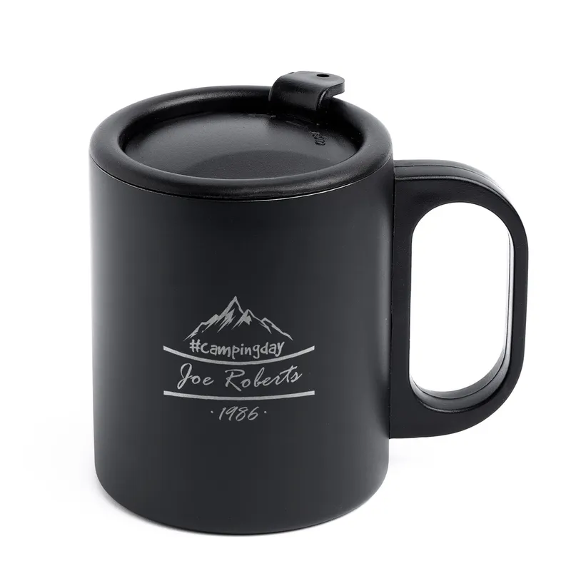 Personalized Steel Cup Thermos for Nature Lovers