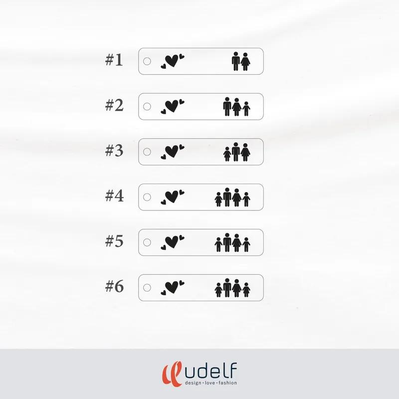 Personalised Sterling Silver Family Necklace for Mums