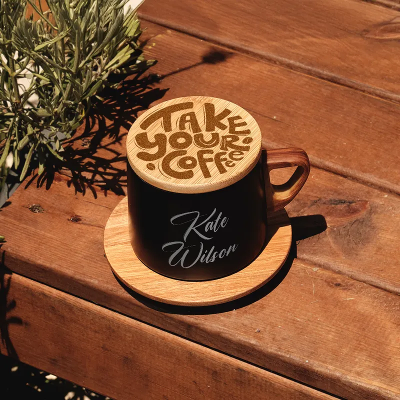 Personalized Take Your Coffee Travel Mug