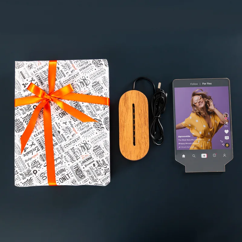 Personalized TikTok Post Design LED Lamp with Photo