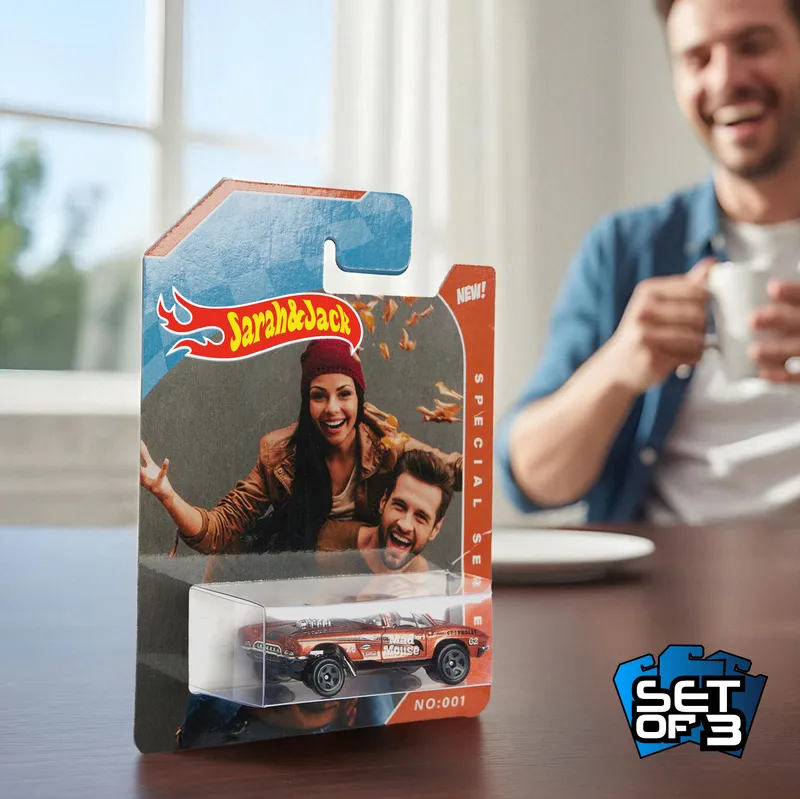 Personalised Toy Car with Custom Packaging