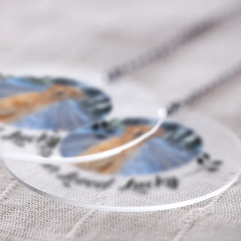 Personalised Pet Photo Christmas Ornament for Animal Lovers