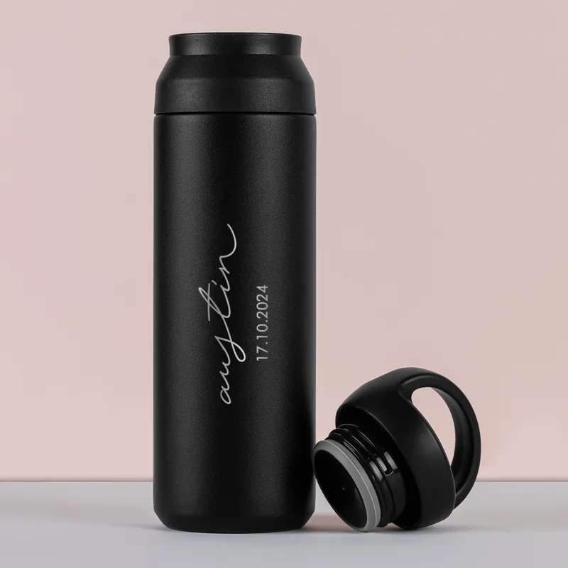 Personalized Travel Mug Gifts for Anniversary - 17 fl oz Stainless Steel Insulated Travel Mugs