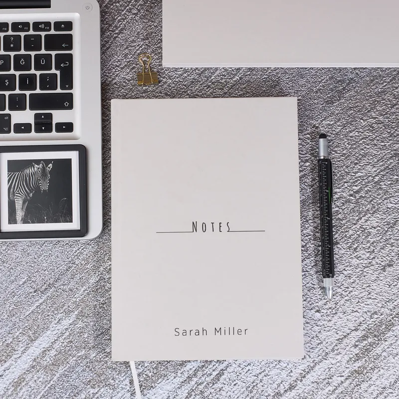 Personalized Unlined Notebook