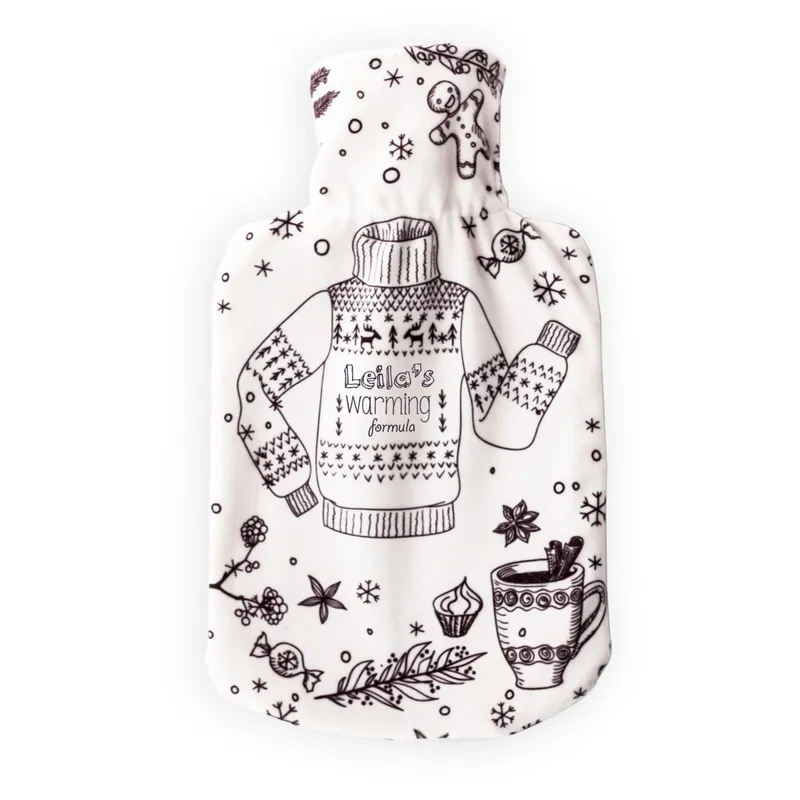 Personalised Hot Water Bottle for Warmth and Comfort