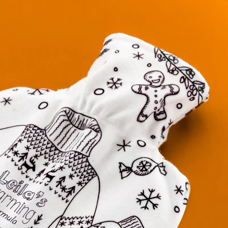 Personalised Hot Water Bottle for Warmth and Comfort