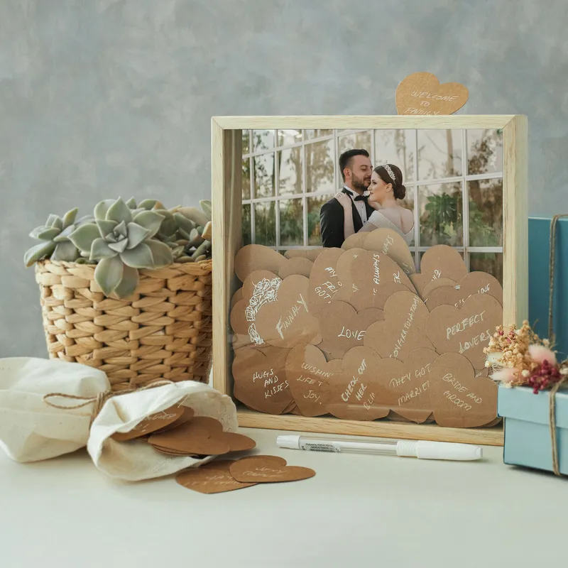 Personalised Photo Wedding Memory Box for Keepsakes