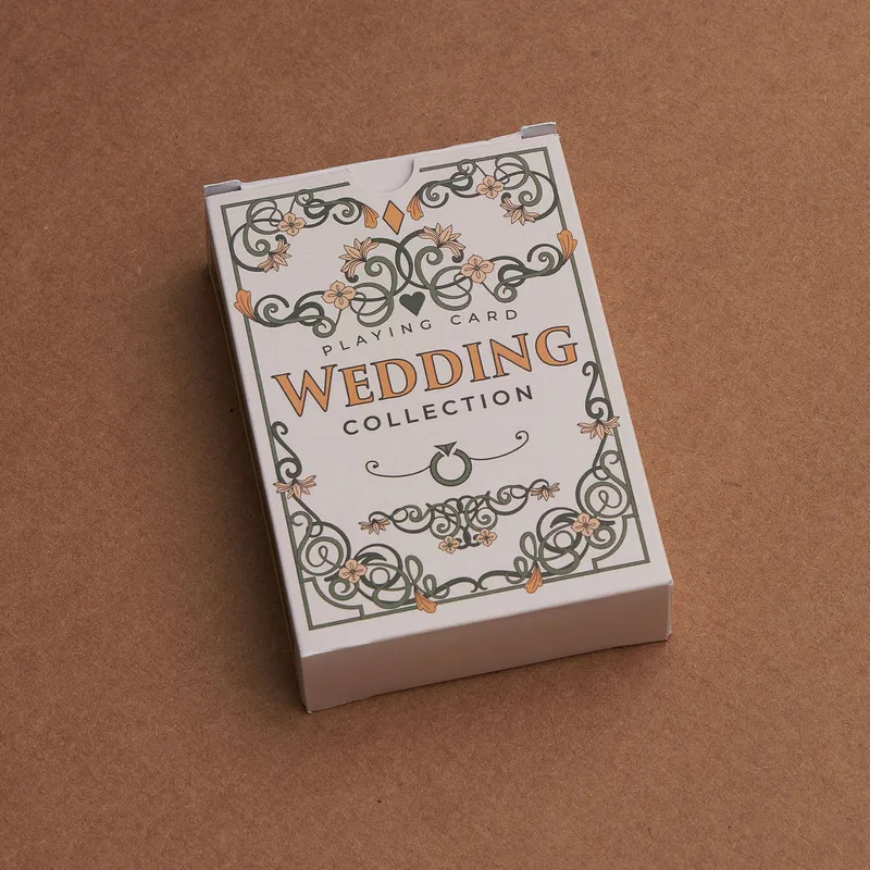 Personalized Wedding Guest Notes Playing Cards