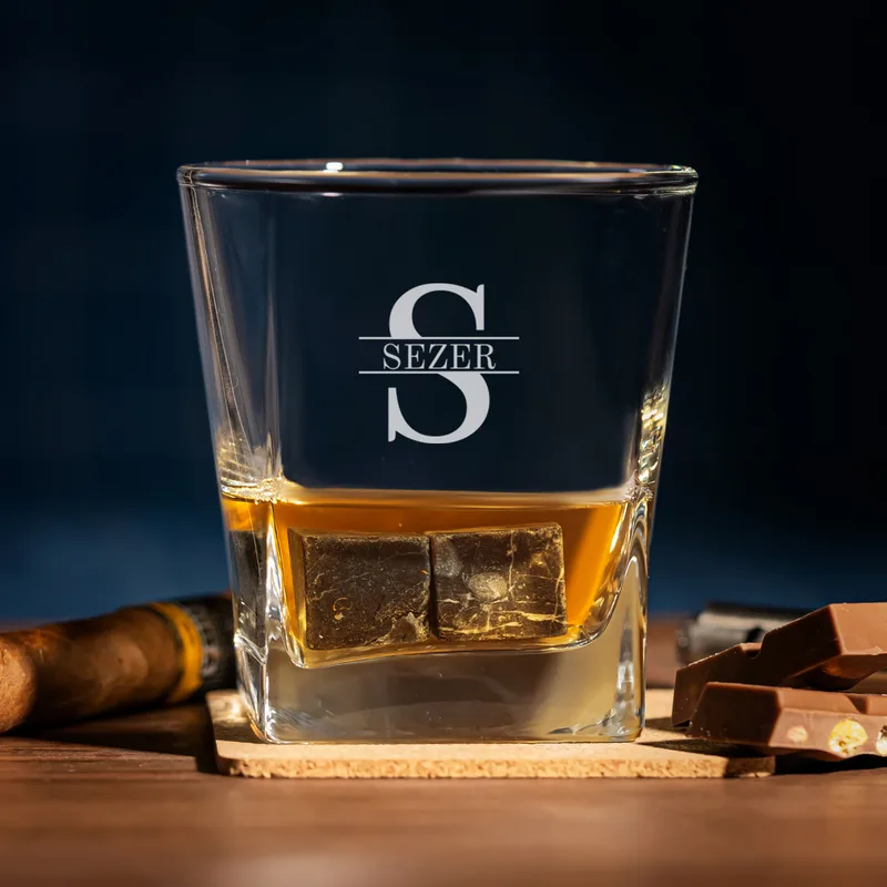 Personalized Whiskey Glass - Dublin Whiskey Glass Set