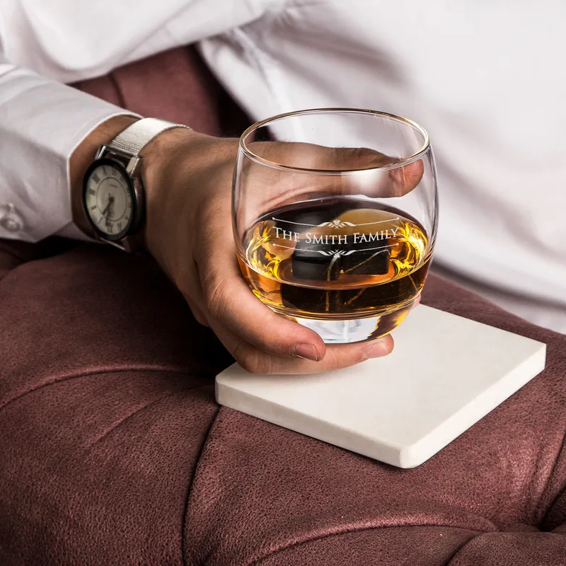 Personalized Whiskey Set with Family Name
