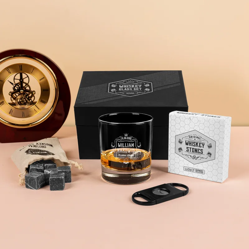 Personalized Whiskey Set with Name