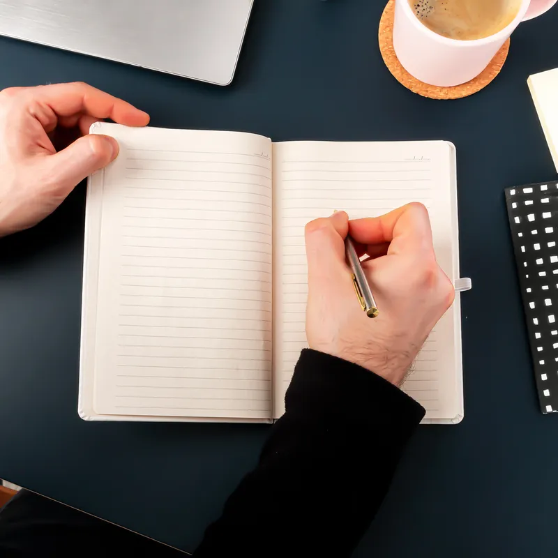 Personalized White Notepad