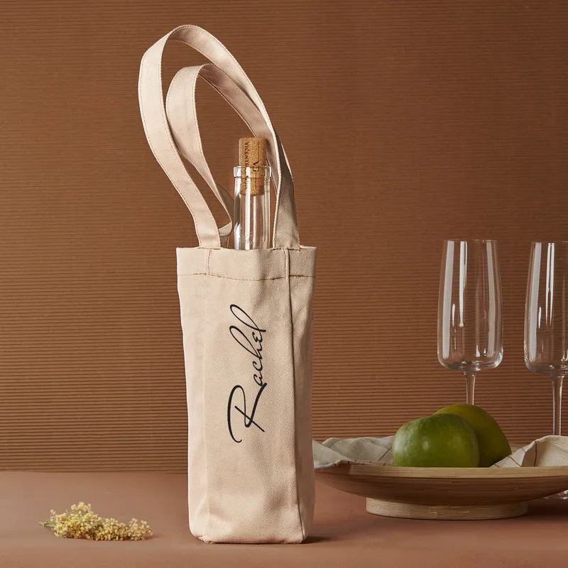 Personalized Wine Bottle Gift Bag