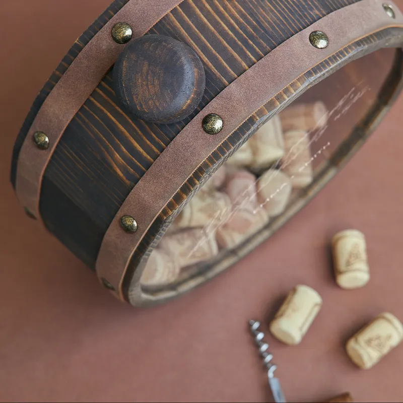 Personalized Wine Cork Shadow Box with Message Area