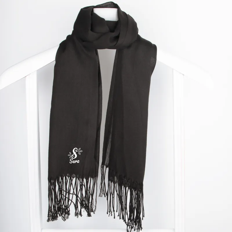 Personalised Women's Day Tassel Scarf Gift