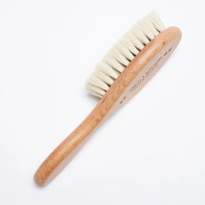 Personalized Wooden Baby Hairbrush Gift with Name and Date Design for Newborn Gift