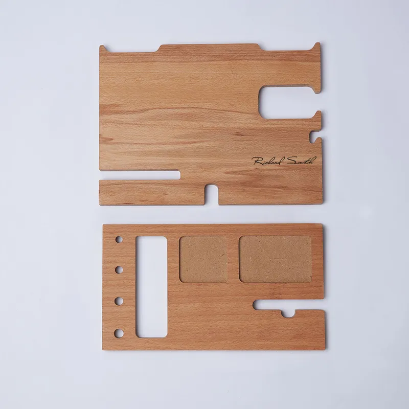 Personalized Wooden Desktop Organizer