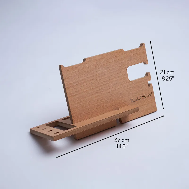 Personalized Wooden Desktop Organizer