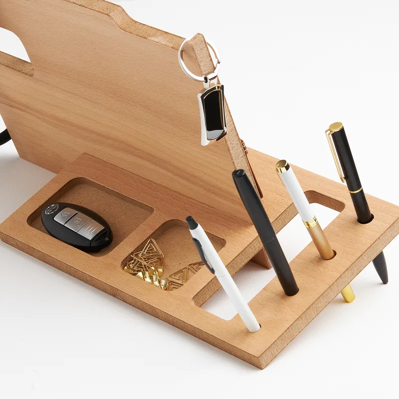 Personalized Wooden Desktop Stand