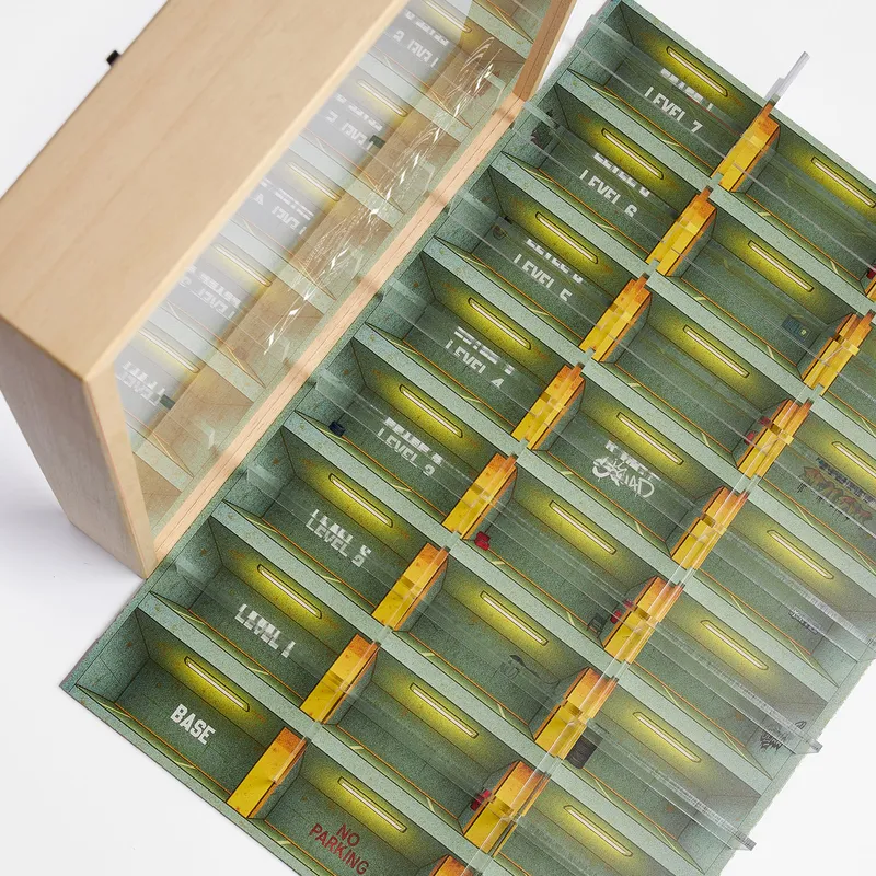 Personalised Wooden Garage Car Display Shelf