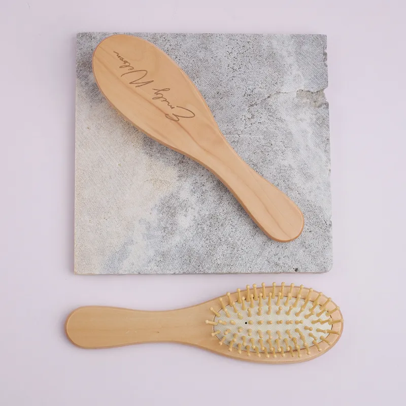 Personalized Wooden Hair Comb