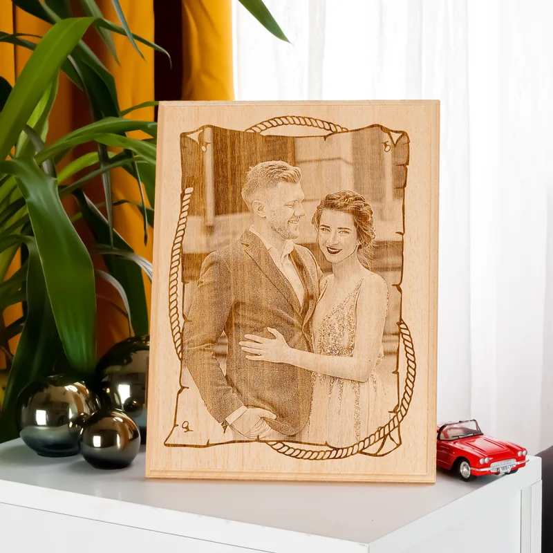 Personalized Wooden Photo