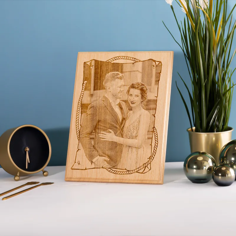 Personalized Wooden Photo
