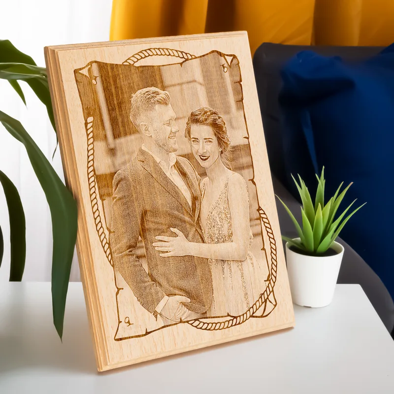 Personalized Wooden Photo