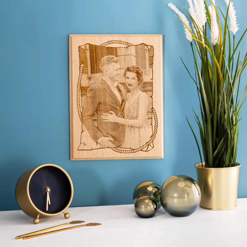 Personalized Wooden Photo
