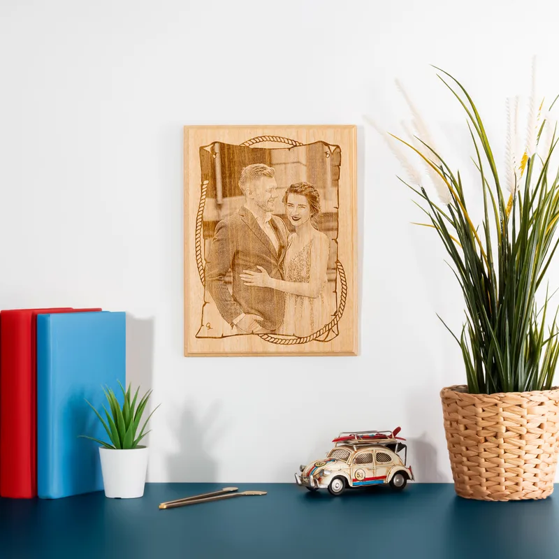 Personalized Wooden Photo
