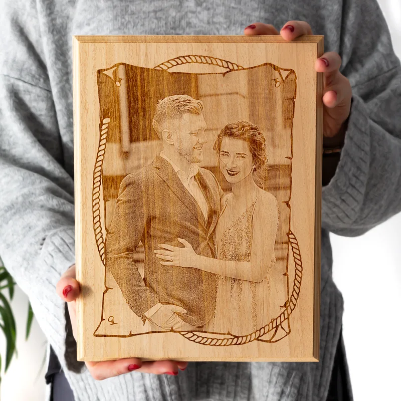 Personalized Wooden Photo