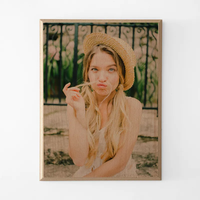Personalised Wooden Photo Frame Keepsake for Special Moments
