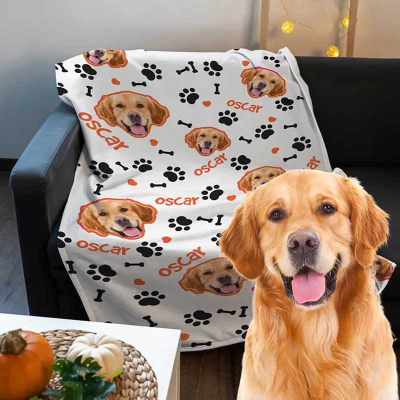Personalized pet deals blanket