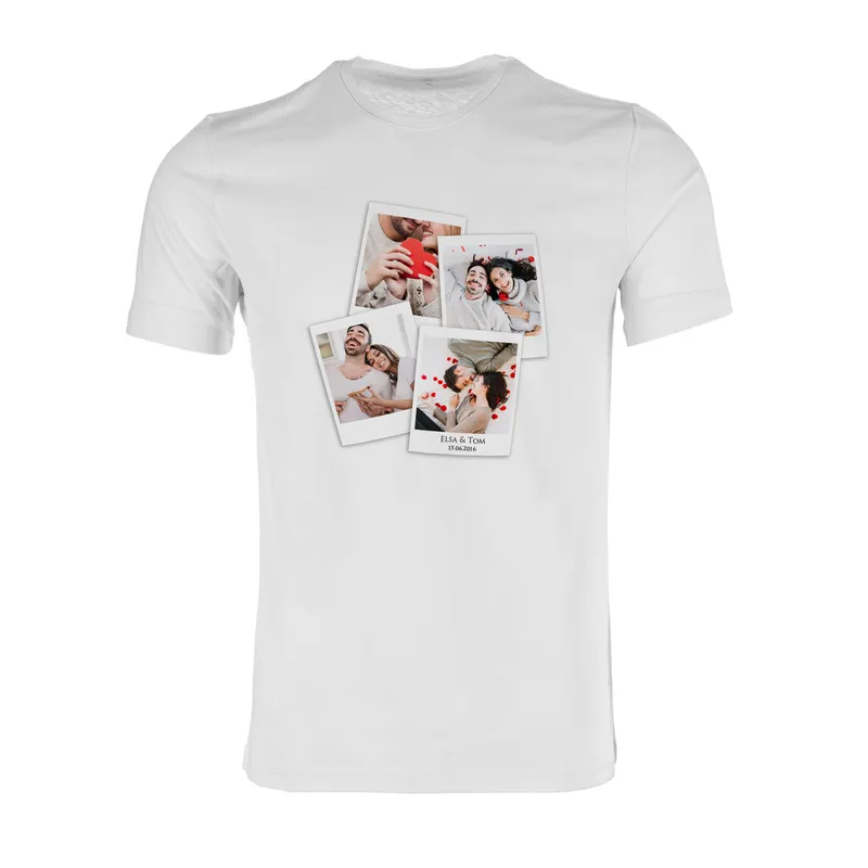 Personalised Photo Collage T-Shirt for Special Memories