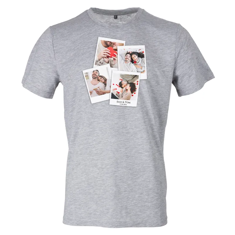 Personalised Photo Collage T-Shirt for Special Memories